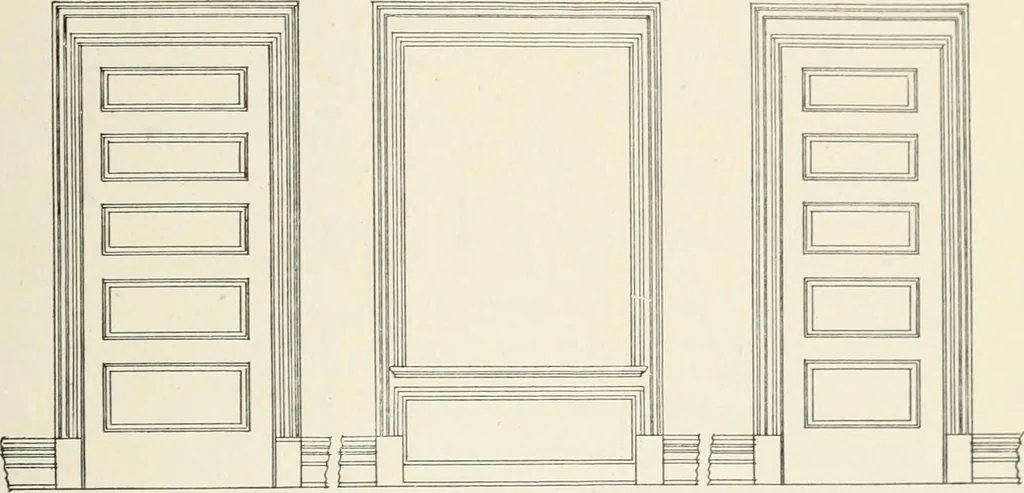 An illustration from Cyclopedia of architecture, carpentry, and building : a general reference work, 1912, leaf 508