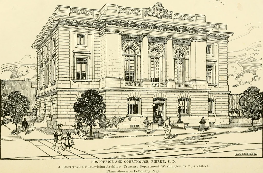 An illustration from Cyclopedia of architecture, carpentry, and building : a general reference work ..., 1907, leaf 126