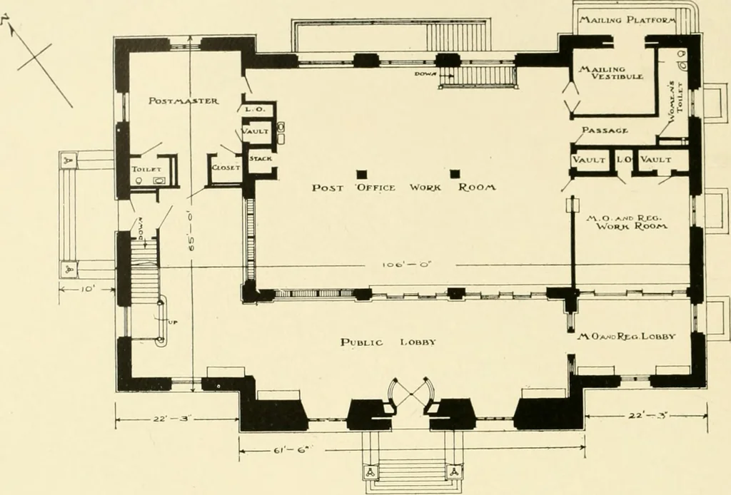 An illustration from Cyclopedia of architecture, carpentry, and building : a general reference work ..., 1907, leaf 128