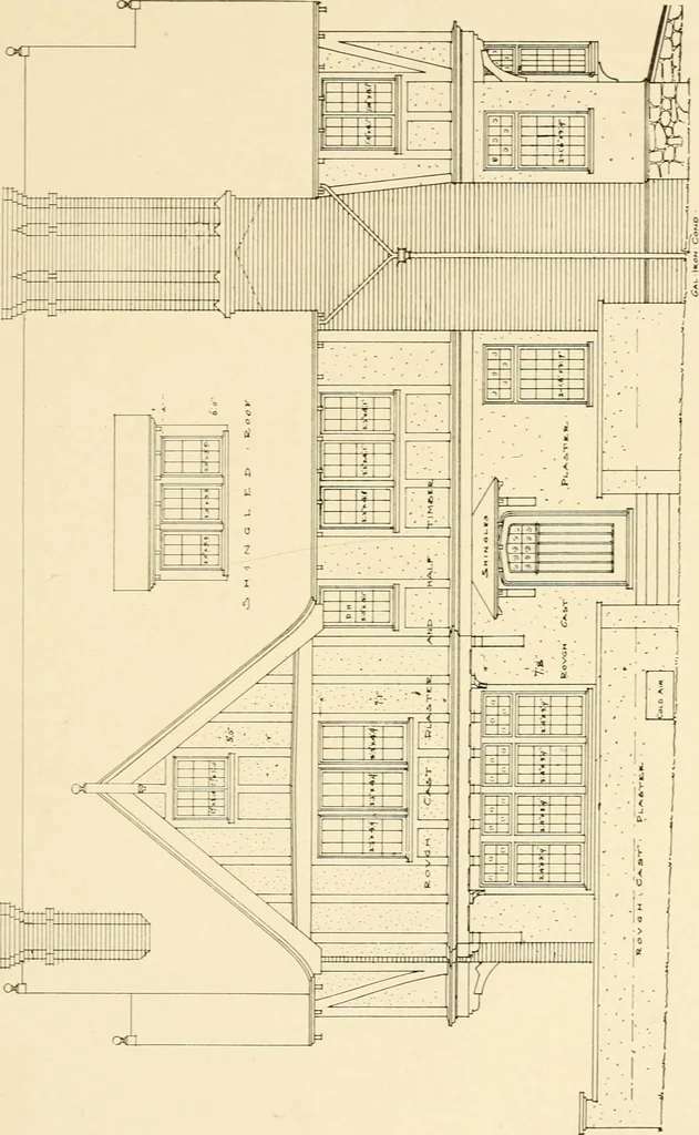 An illustration from Cyclopedia of architecture, carpentry, and building : a general reference work ..., 1907, leaf 167