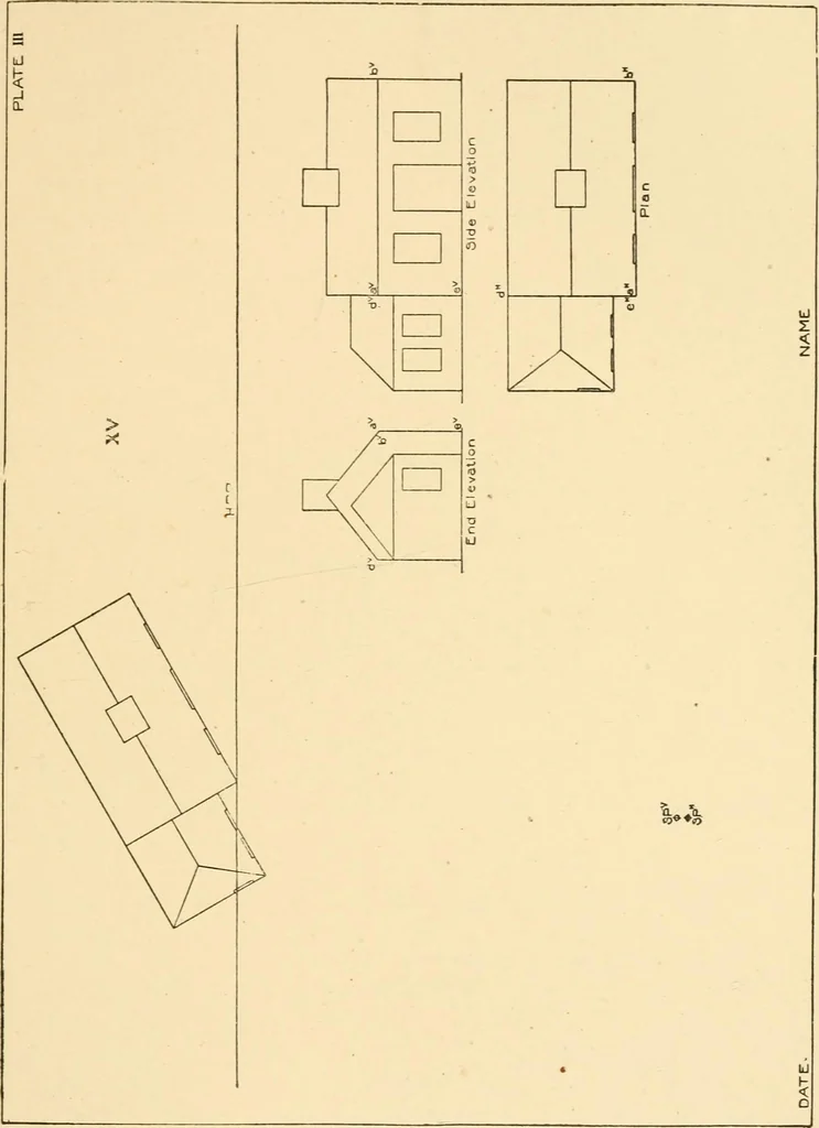 An illustration from Cyclopedia of architecture, carpentry, and building : a general reference work ..., 1907, leaf 195