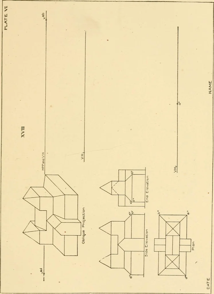 An illustration from Cyclopedia of architecture, carpentry, and building : a general reference work ..., 1907, leaf 203