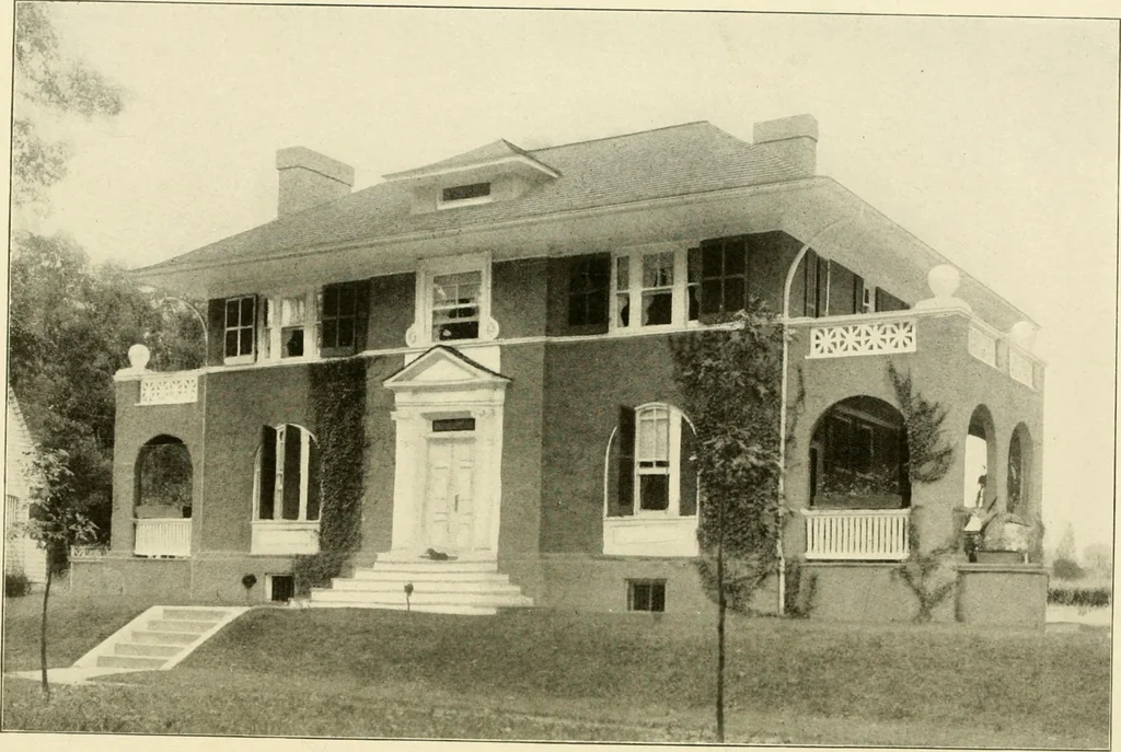 An illustration from Cyclopedia of architecture, carpentry, and building : a general reference work ..., 1907, leaf 226