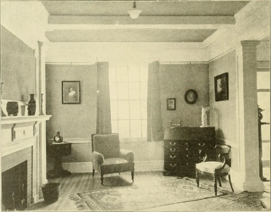An illustration from Cyclopedia of architecture, carpentry, and building : a general reference work ..., 1907, leaf 266