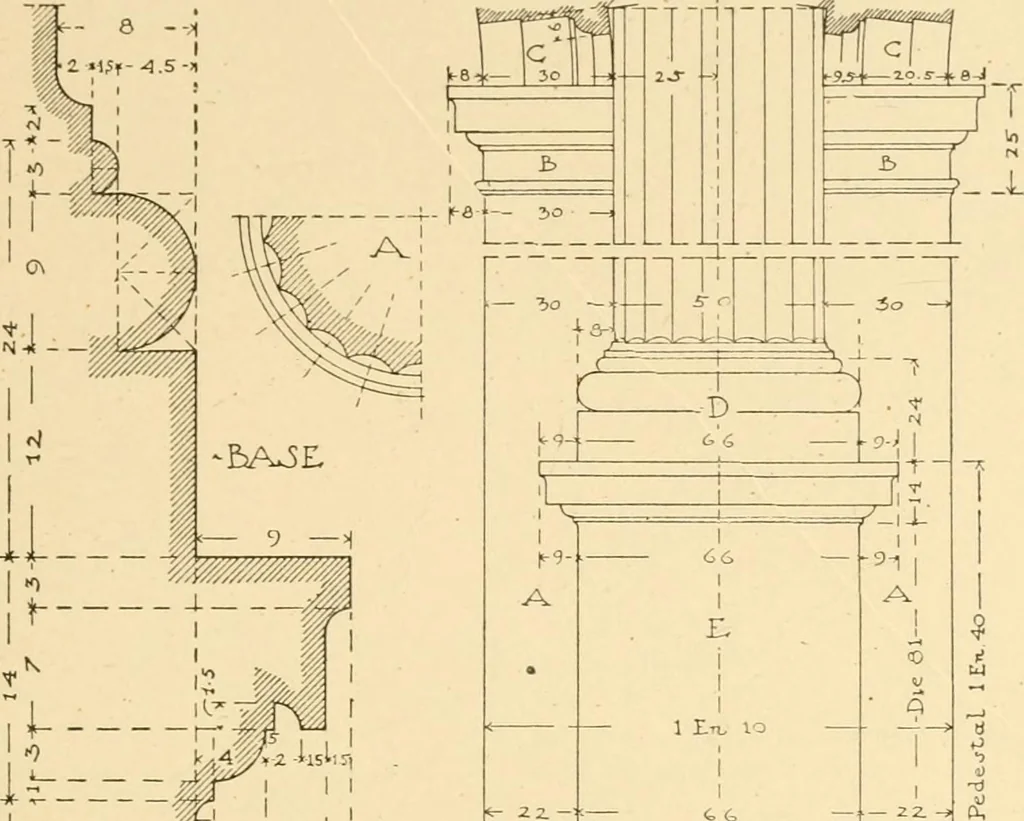 An illustration from Cyclopedia of architecture, carpentry, and building : a general reference work ..., 1907, leaf 327