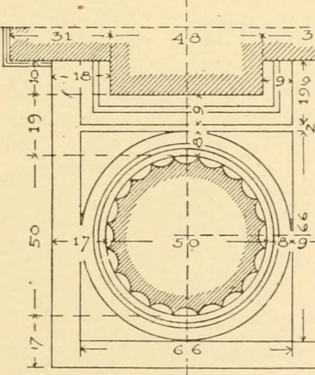 An illustration from Cyclopedia of architecture, carpentry, and building : a general reference work ..., 1907, leaf 327