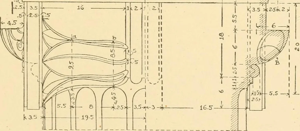An illustration from Cyclopedia of architecture, carpentry, and building : a general reference work ..., 1907, leaf 341