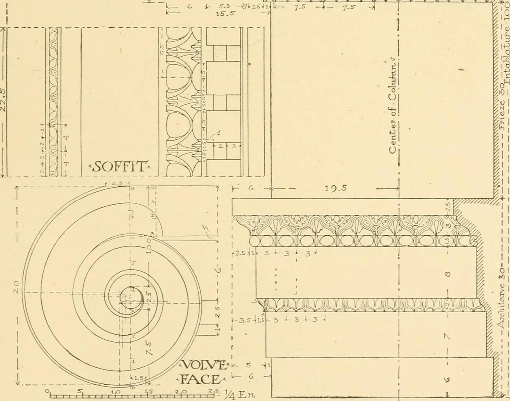 An illustration from Cyclopedia of architecture, carpentry, and building : a general reference work ..., 1907, leaf 345