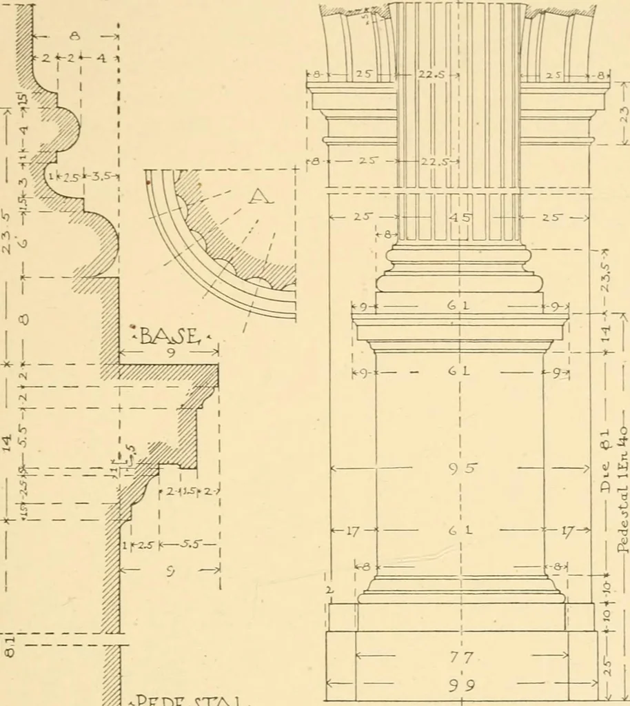 An illustration from Cyclopedia of architecture, carpentry, and building : a general reference work ..., 1907, leaf 347