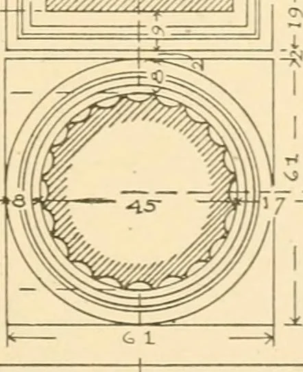 An illustration from Cyclopedia of architecture, carpentry, and building : a general reference work ..., 1907, leaf 347