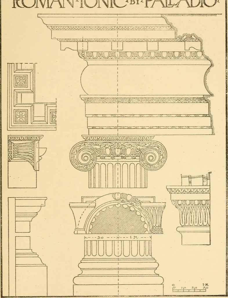 An illustration from Cyclopedia of architecture, carpentry, and building : a general reference work ..., 1907, leaf 355