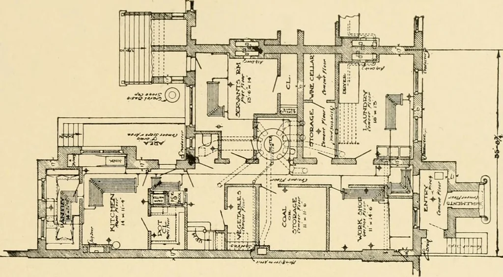 An illustration from Cyclopedia of architecture, carpentry, and building : a general reference work ..., 1907, leaf 373