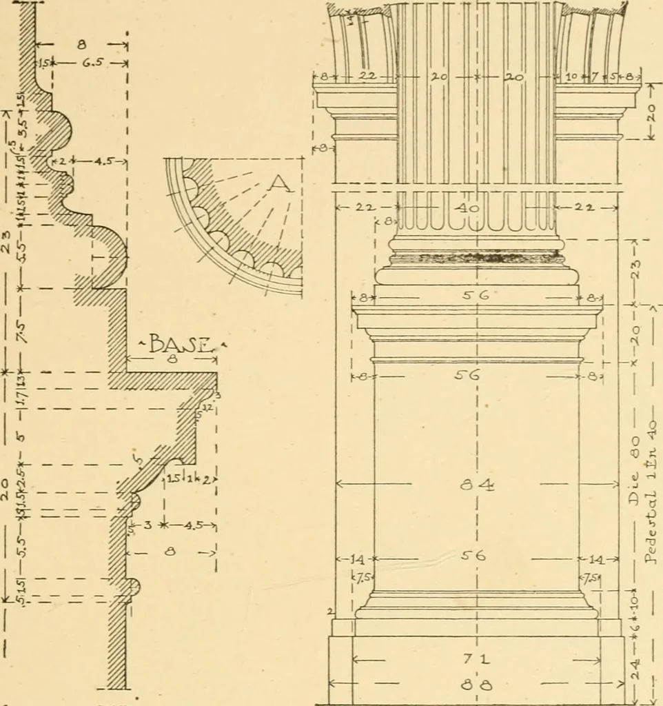 An illustration from Cyclopedia of architecture, carpentry, and building : a general reference work ..., 1907, leaf 375