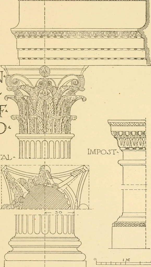 An illustration from Cyclopedia of architecture, carpentry, and building : a general reference work ..., 1907, leaf 383