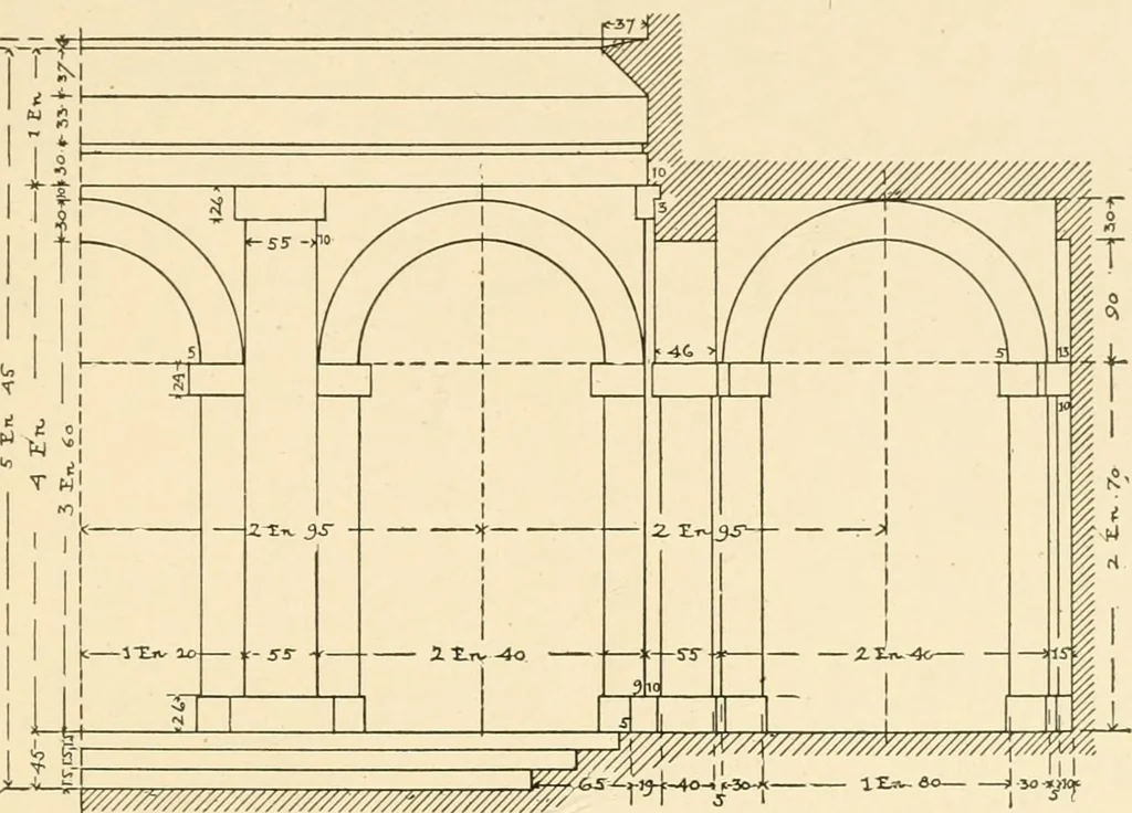 An illustration from Cyclopedia of architecture, carpentry, and building : a general reference work ..., 1907, leaf 395