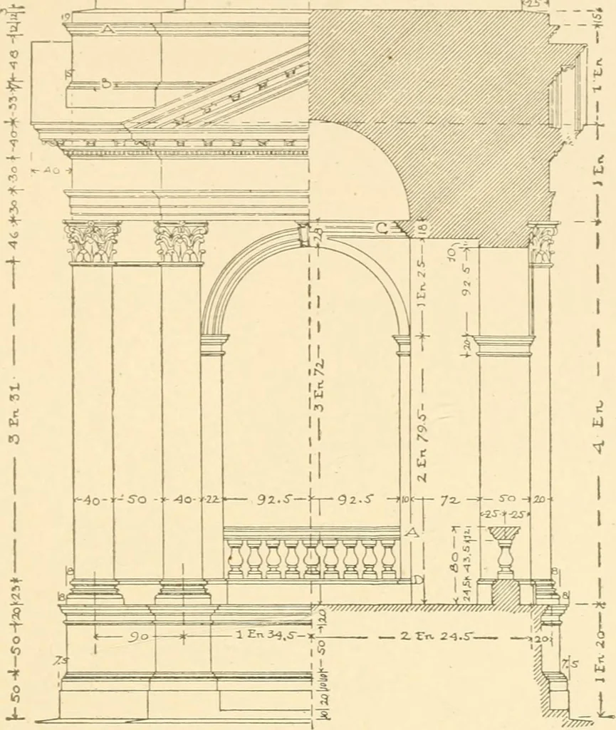 An illustration from Cyclopedia of architecture, carpentry, and building : a general reference work ..., 1907, leaf 417