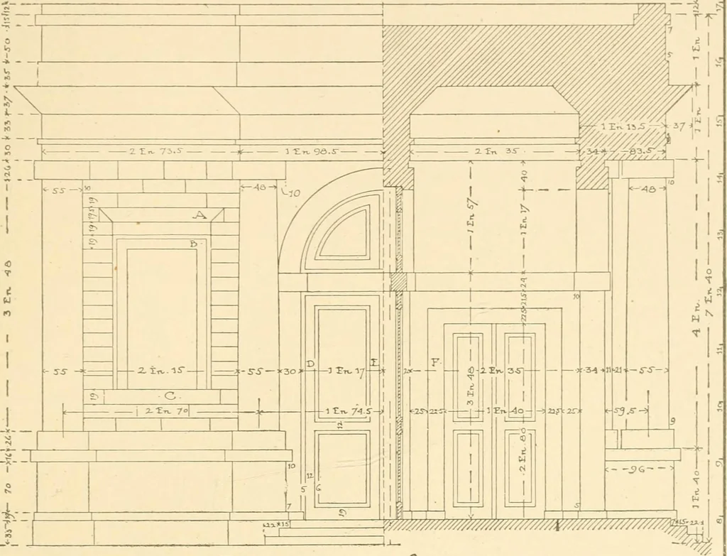 An illustration from Cyclopedia of architecture, carpentry, and building : a general reference work ..., 1907, leaf 421