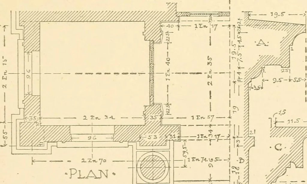 An illustration from Cyclopedia of architecture, carpentry, and building : a general reference work ..., 1907, leaf 421