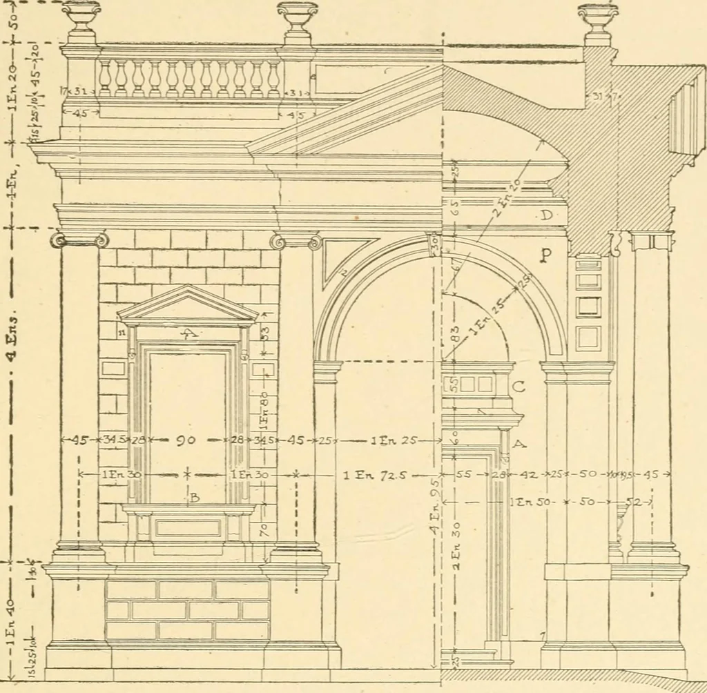 An illustration from Cyclopedia of architecture, carpentry, and building : a general reference work ..., 1907, leaf 423