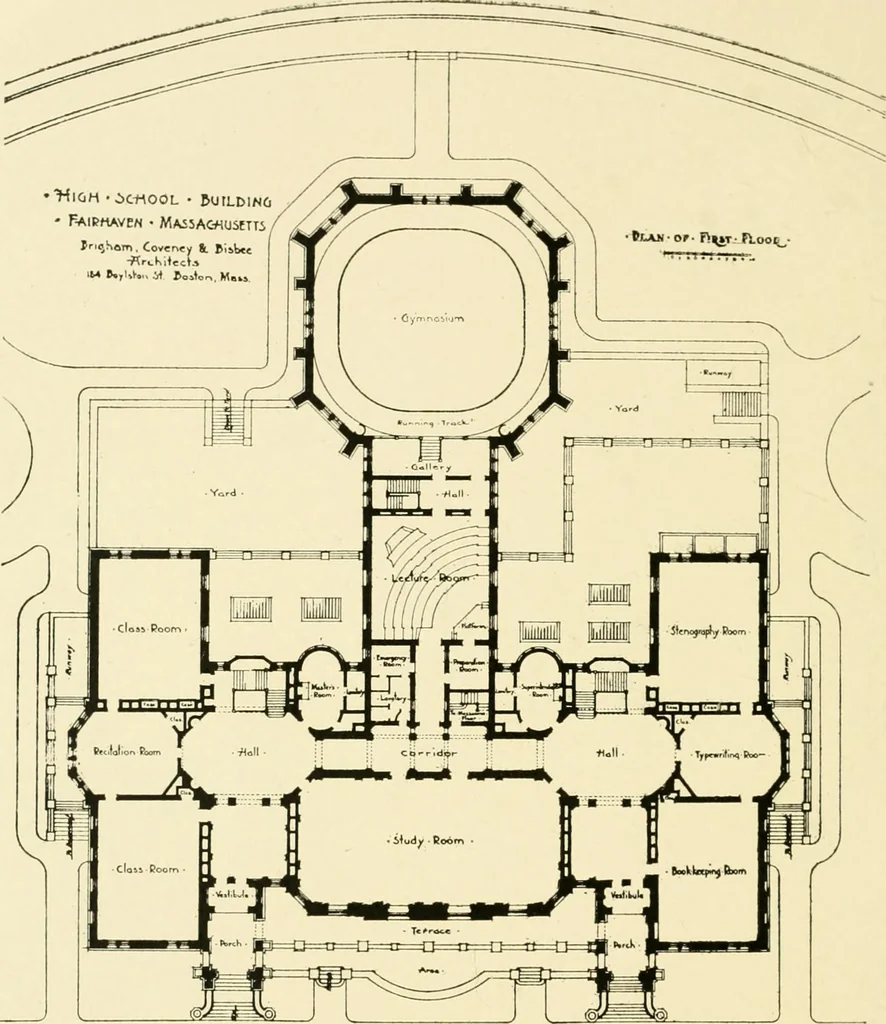 An illustration from Cyclopedia of architecture, carpentry, and building : a general reference work ..., 1907, leaf 430