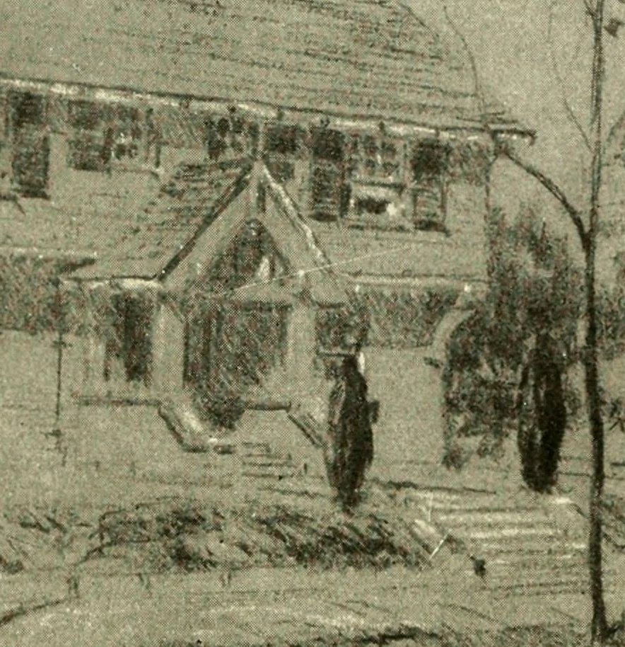 An illustration from Cyclopedia of architecture, carpentry, and building : a general reference work ..., 1907, leaf 74