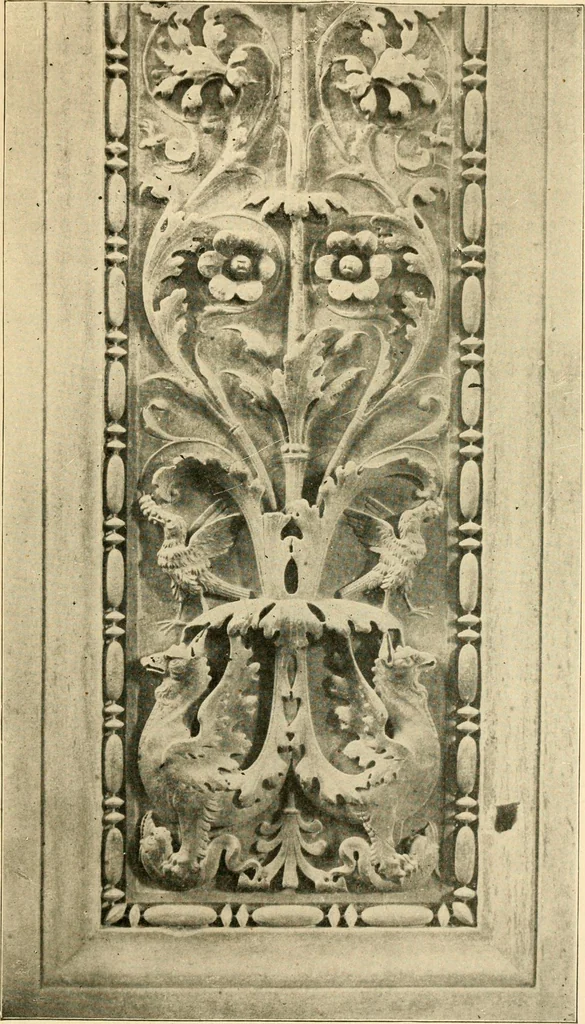 An illustration from Cyclopedia of architecture, carpentry, and building : a general reference work ..., 1907, leaf 87