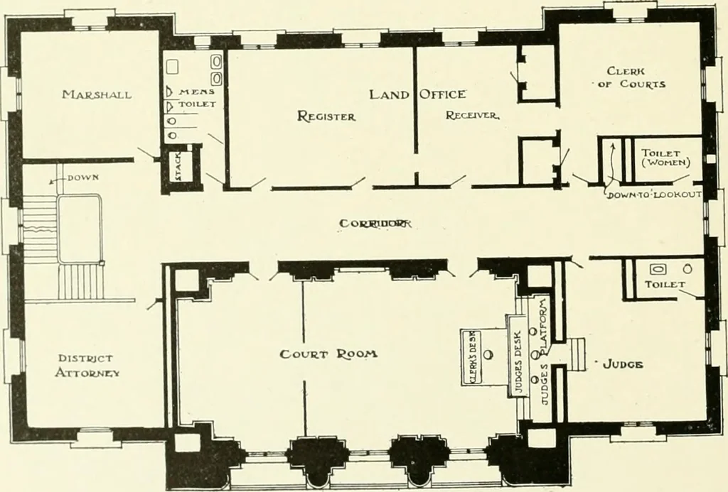 An illustration from Cyclopedia of architecture, carpentry, and building : a general reference work, 1912, leaf 133