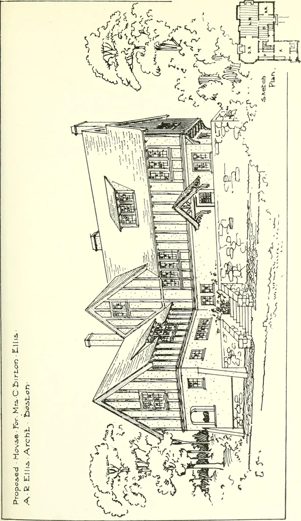 An illustration from Cyclopedia of architecture, carpentry, and building : a general reference work, 1912, leaf 150