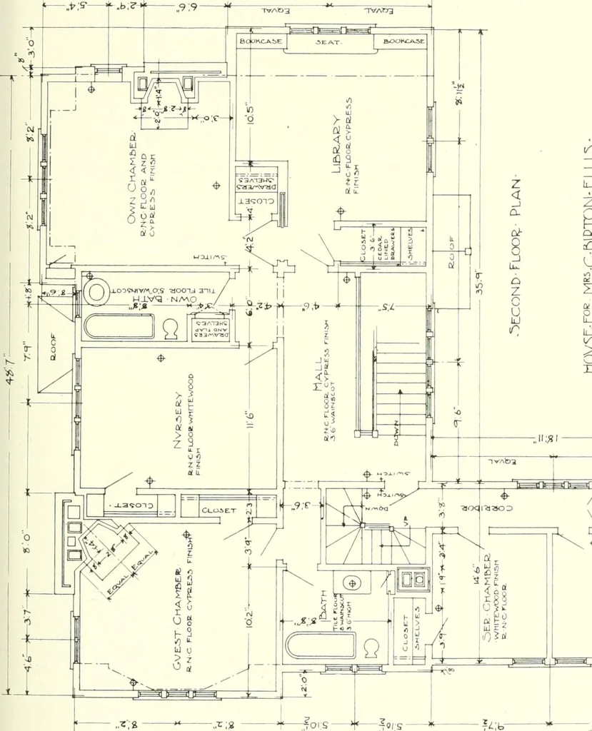 An illustration from Cyclopedia of architecture, carpentry, and building : a general reference work, 1912, leaf 152