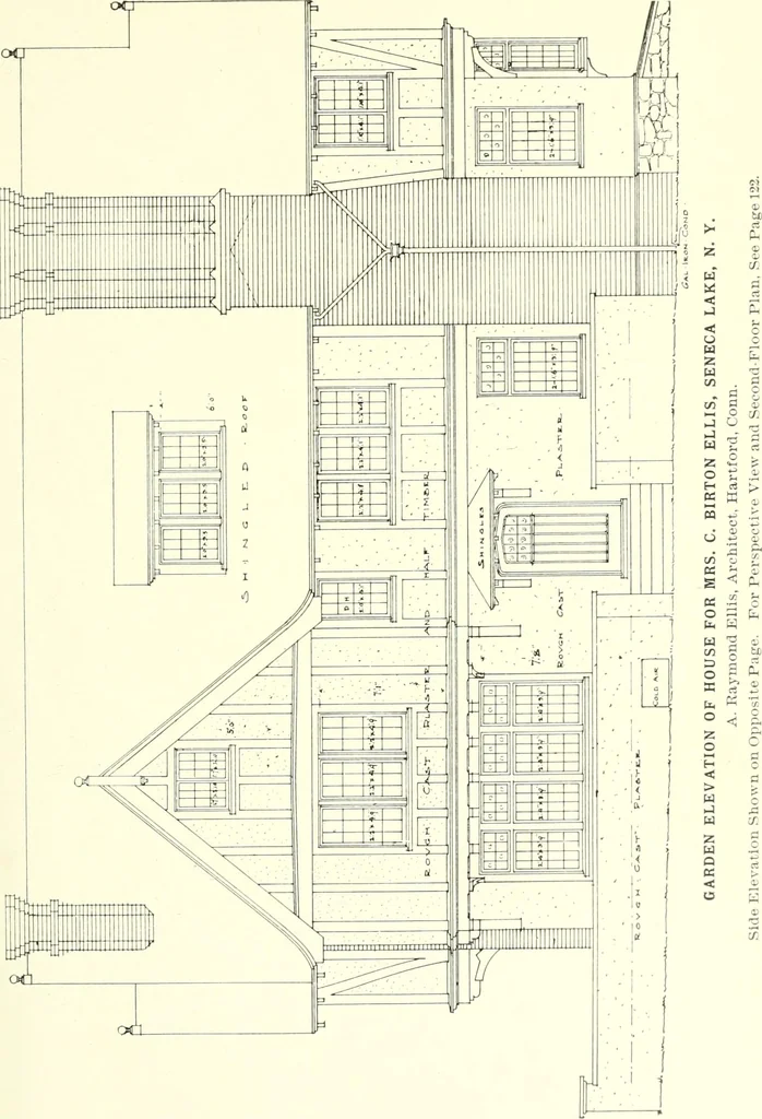 An illustration from Cyclopedia of architecture, carpentry, and building : a general reference work, 1912, leaf 172