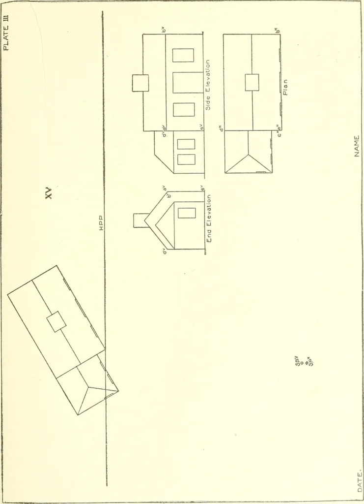 An illustration from Cyclopedia of architecture, carpentry, and building : a general reference work, 1912, leaf 200