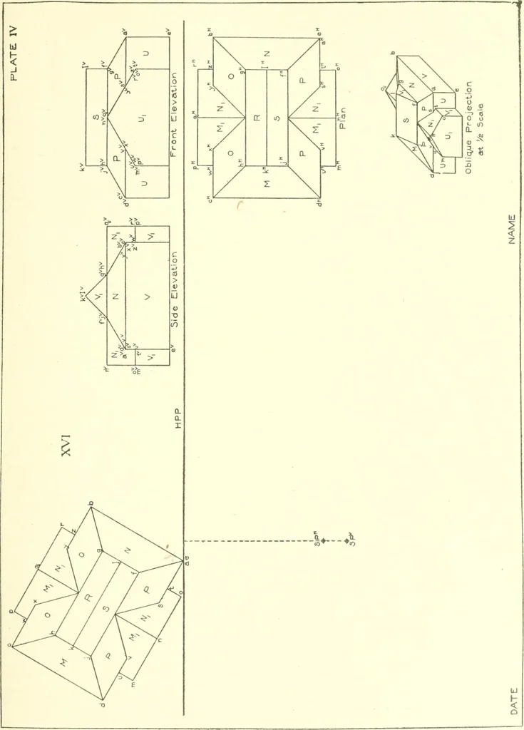 An illustration from Cyclopedia of architecture, carpentry, and building : a general reference work, 1912, leaf 204