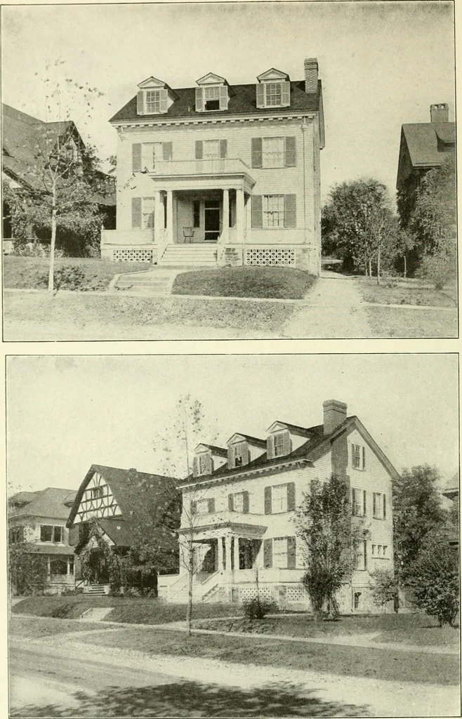 An illustration from Cyclopedia of architecture, carpentry, and building : a general reference work, 1912, leaf 251