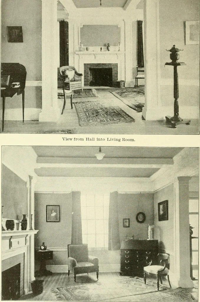 An illustration from Cyclopedia of architecture, carpentry, and building : a general reference work, 1912, leaf 271