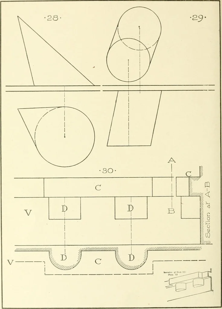 An illustration from Cyclopedia of architecture, carpentry, and building : a general reference work, 1912, leaf 283