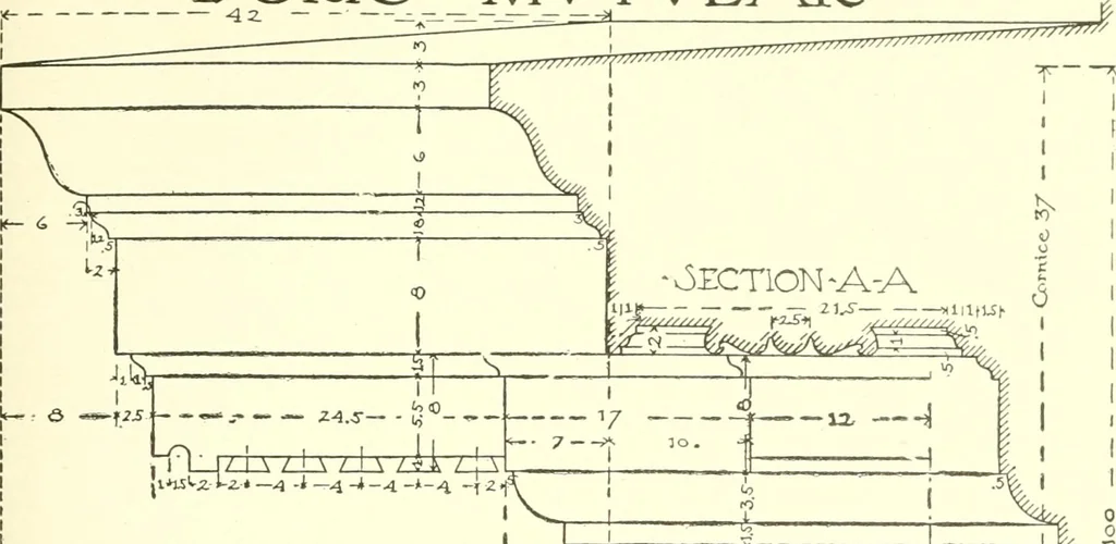 An illustration from Cyclopedia of architecture, carpentry, and building : a general reference work, 1912, leaf 330