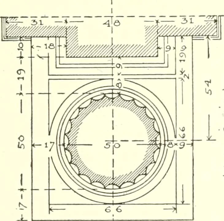 An illustration from Cyclopedia of architecture, carpentry, and building : a general reference work, 1912, leaf 334