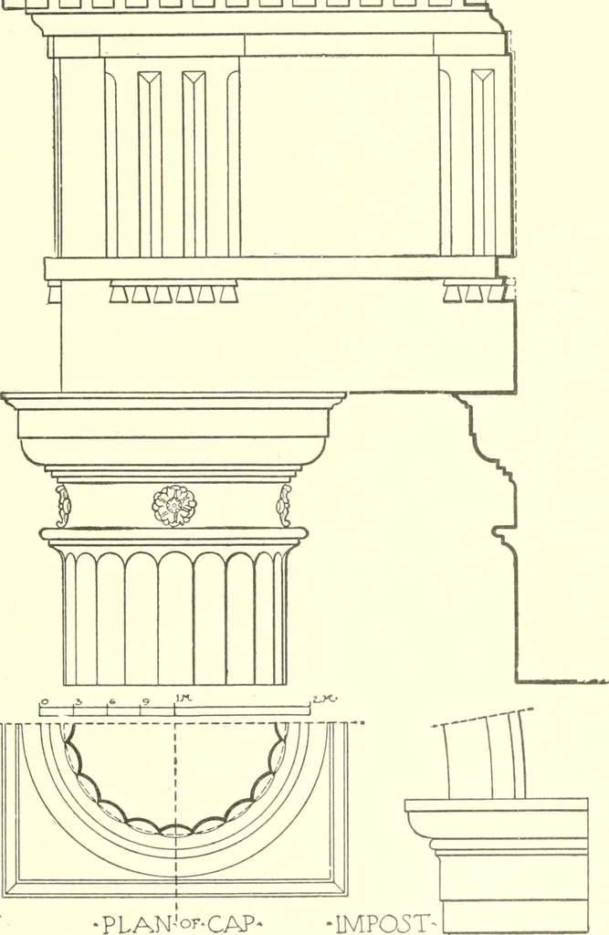 An illustration from Cyclopedia of architecture, carpentry, and building : a general reference work, 1912, leaf 336