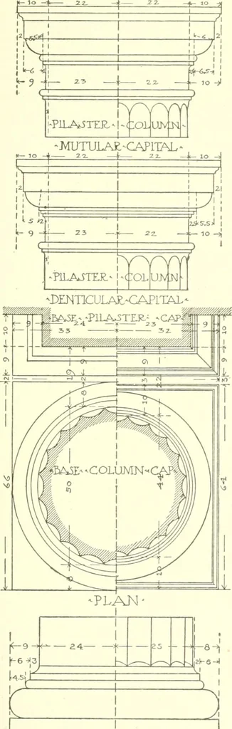 An illustration from Cyclopedia of architecture, carpentry, and building : a general reference work, 1912, leaf 338