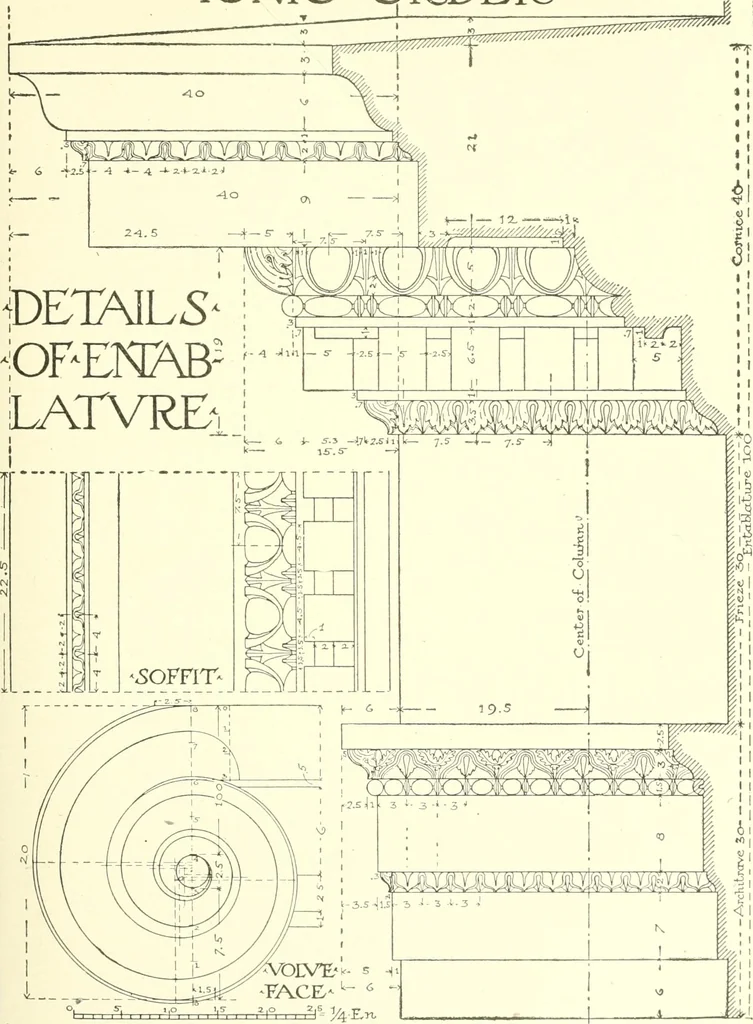 An illustration from Cyclopedia of architecture, carpentry, and building : a general reference work, 1912, leaf 352