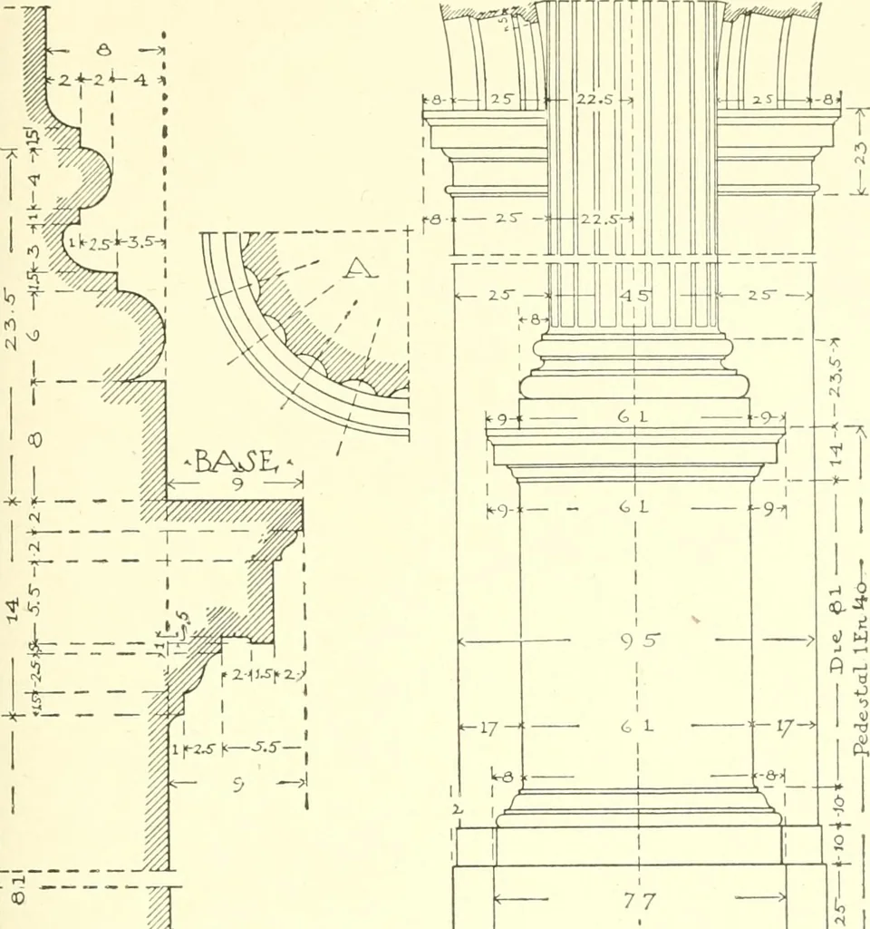 An illustration from Cyclopedia of architecture, carpentry, and building : a general reference work, 1912, leaf 354