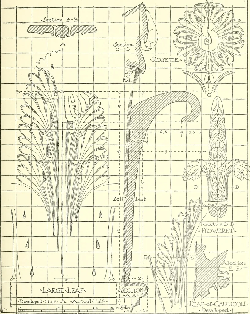 An illustration from Cyclopedia of architecture, carpentry, and building : a general reference work, 1912, leaf 366