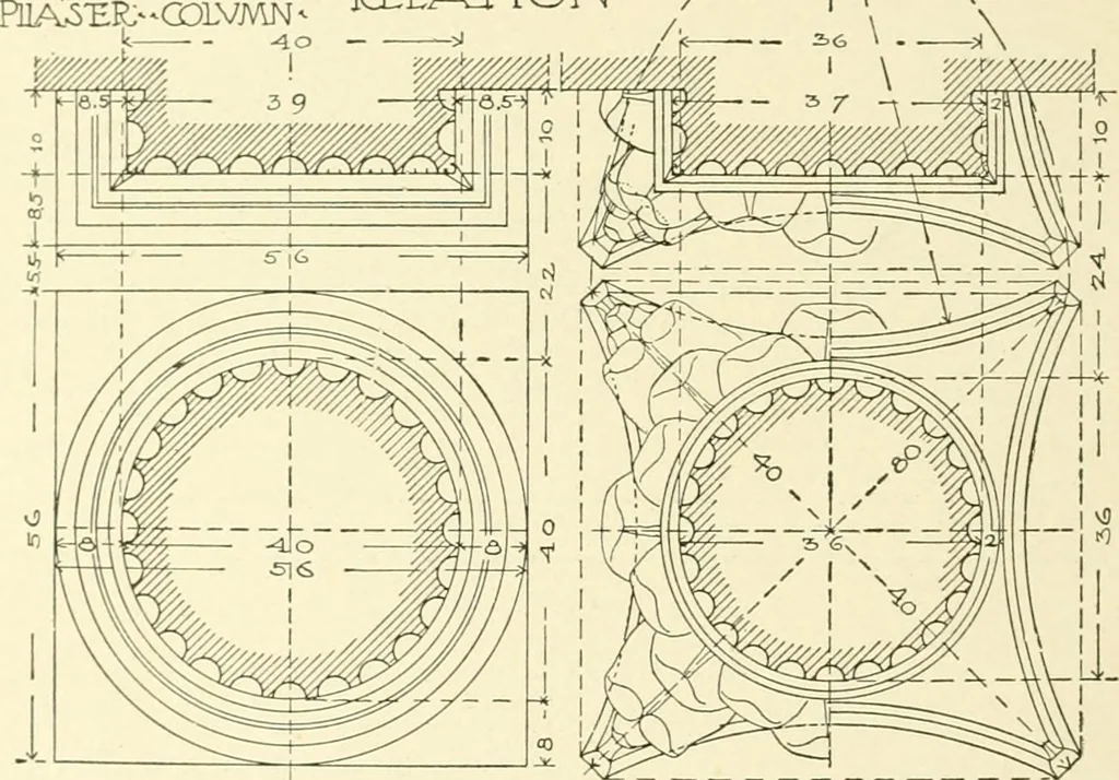 An illustration from Cyclopedia of architecture, carpentry, and building : a general reference work, 1912, leaf 377