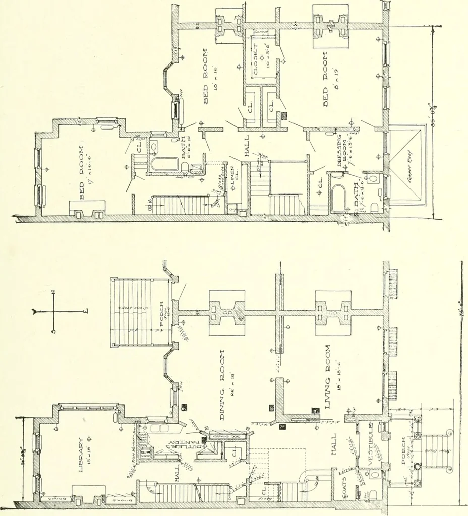 An illustration from Cyclopedia of architecture, carpentry, and building : a general reference work, 1912, leaf 380