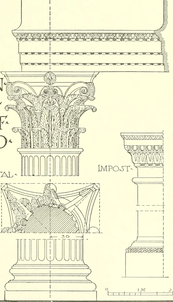 An illustration from Cyclopedia of architecture, carpentry, and building : a general reference work, 1912, leaf 390