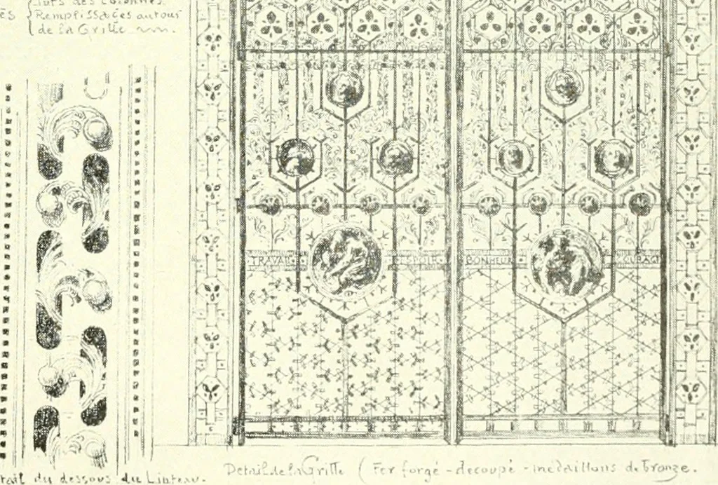 An illustration from Cyclopedia of architecture, carpentry, and building : a general reference work, 1912, leaf 40