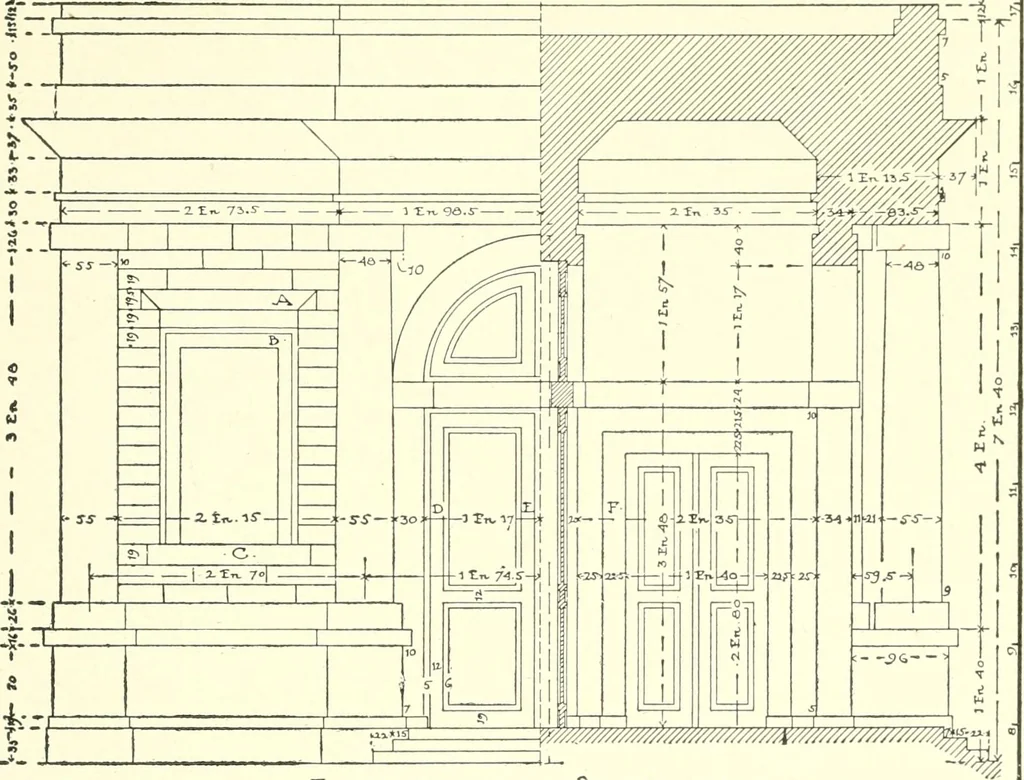 An illustration from Cyclopedia of architecture, carpentry, and building : a general reference work, 1912, leaf 428