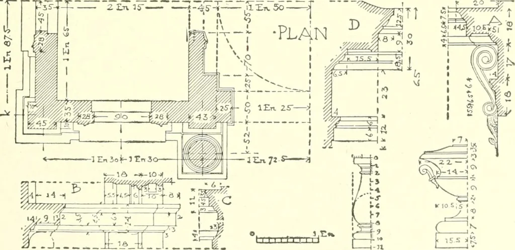 An illustration from Cyclopedia of architecture, carpentry, and building : a general reference work, 1912, leaf 430