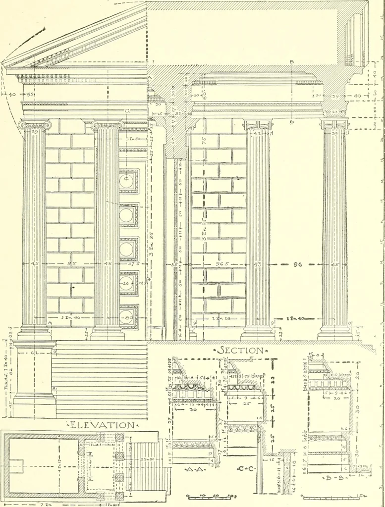 An illustration from Cyclopedia of architecture, carpentry, and building : a general reference work, 1912, leaf 452