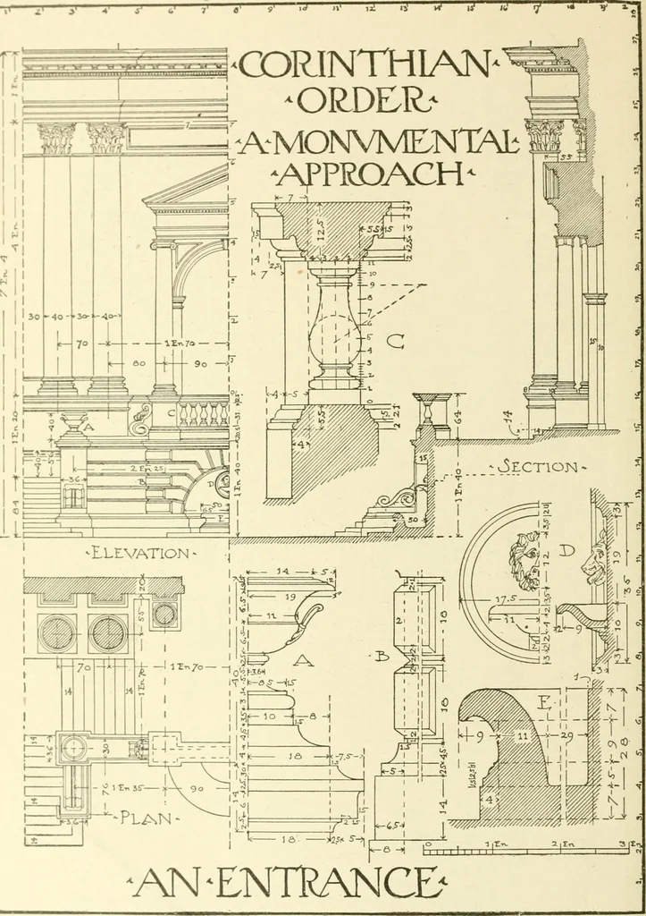 An illustration from Cyclopedia of architecture, carpentry, and building : a general reference work, 1912, leaf 453